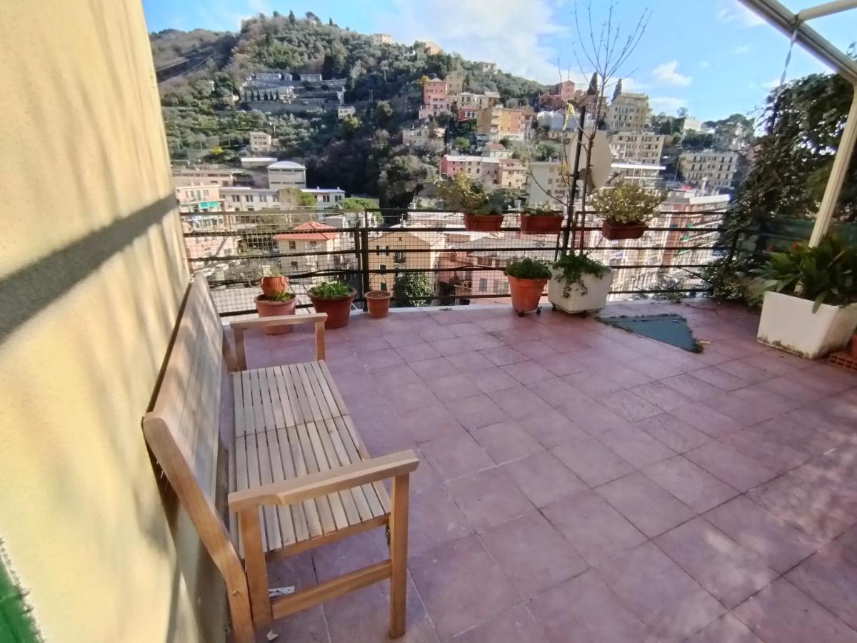 Ferienwohnung Il Nido Di Nervi Genua Exterior foto